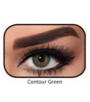 زوج عدسات لاصقة تجميلية من بيلا - contour green 
