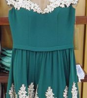 فستان - قياس واحد - اخضر زيتي 