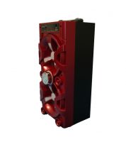 Portable speaker QS-31  - احمر