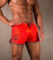 شورت رجالي  - S - احمر