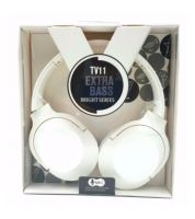 سماعة راس ستيريو Headphone EXTRABASS Tv11 - ابيض