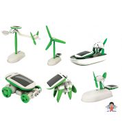 روبوتات الطاقة الشمسية 6 في 1