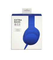 سماعة راس ستيريو headphone EXTRA BASS 100AAP  - ازرق