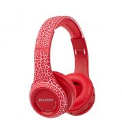 سماعة راس ويرلس headphone CRACK MS-992A  - احمر
