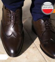 حذاء رسمي - 44 Eu - بني داكن