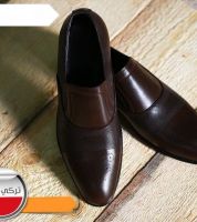 حذاء بدون رباط - 44 Eu - بني داكن