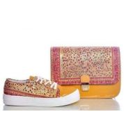 شوز سبور مع حقيبه - 37 Eu - عسلي داكن