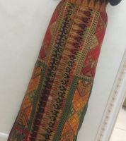 فستان مطرز - S - Dark Blue