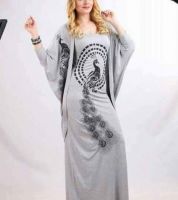 فستان الطاوس  - M - سكني واسود