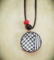 عقد  للعنق Palestine collection  - خرز