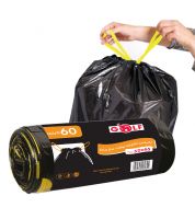 اكياس نفايات جولف - اسود  52*65 سم  60 قطعة 