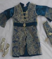 طقم حريم السلطان  - 0 - 6 اشهر  ازرق داكن 