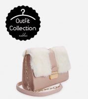 حقيبة يد stradivarius - زهري بارد