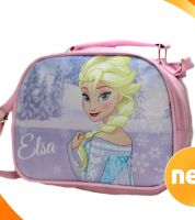 شنط بناتي hello kitty  - زهري نيون