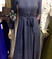 فستان  مميز  - 38 - كحلي