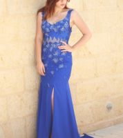 فستان سهرة - 42 Eu - ازرق