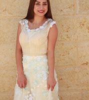 فستان ناعم  - 44 Eu - ايفوري