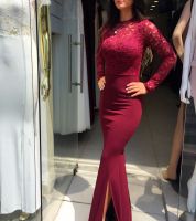   فستان كوكت - 1 - خمري