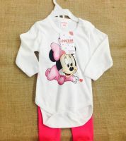 طقم قطن  - 6 - 9 اشهر - متعدد الالوان