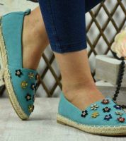 شوز قماش  - 39 Eu - ازرق مائل للبنفسجي