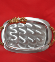 صينية فضة  كبيرة 