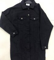 جاكيت جينز  - one size - اسود