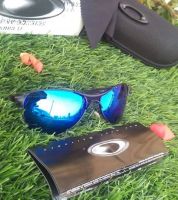 نظارة OAKLEY Sunglasses WARDEN WIRE 11-829 Black Frame - ازرق