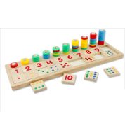 وسيلة خشبية لتعلم الارقام