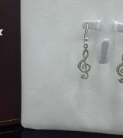 حلق موسيقى 925 - فضة