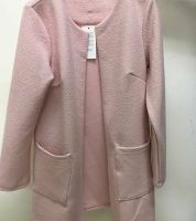 جاكيت وسط الطول - وان سايز - زهري بارد