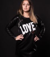 بلوزة طويلة - M - black