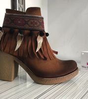 جزمة شتاء موديل 2018 شمواه - 36 Eu - بني متوسط