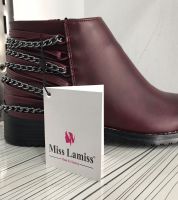 جزمة شتاء موديل 2018 جلد - 36 Eu - خمري
