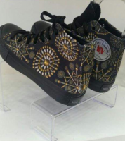 شوز  قماش موديل 2018 - 36 Eu - زيتي داكن