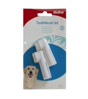 طقم فرشاة اسنان BIOLINE Finger Dish Brush Set Mature 