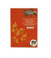 قطع الدجاج للتدريب الكلاب bioline fish twined by chicken