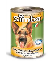 معلبات للكلاب Chunks with Wild Game