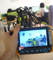 جهاز فحص وتركيب الكاميرات