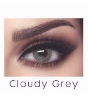 زوج عدسات لاصقة تجميلية من بيلا - elite cloudy gray 