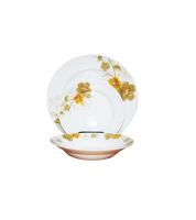 طقم صحون 18 قطعة happy