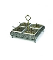 مضيفة يد 4 اقسام ذهبي