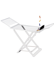 منشر غسيل بلاستيك ايطالي ابيض  (عند شراء ب 100