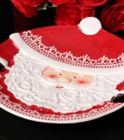 صحن بابا نويل صغير كريسماس  35188