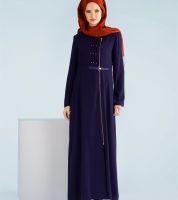 ترانشكوت ألفينا 17-1036 صيفي لون نيلي - نمرة 38