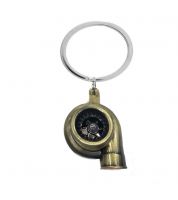 Turbo Key chains-Bronze Colour-Zinc Alloy Metal