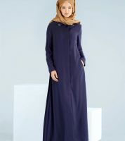 جلباب  ألفينا 17-1023 صيفي لون نيلي - نمرة 46