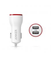شاحن سيارة  للهواتف الذكية من انكر, ابيض , Ak-a2310021