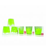 3كاسات قصير بزل اخضر