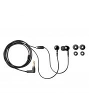 HP H1000 In Ear Headphones, Black - H2C23AA