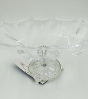 جاط بيضاوي كريستال فضي 9169211